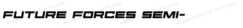 Future Forces Semi字体转换
